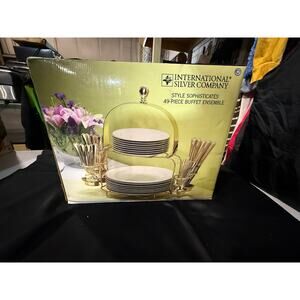 International Silver Company- 49 Piece Buffet Set - new in box